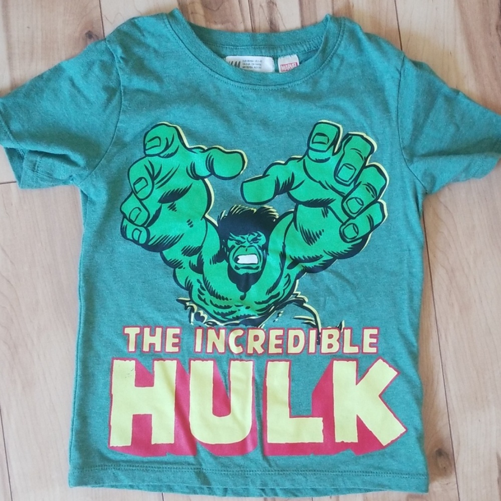 H&M HULK tee (2-4 yrs)